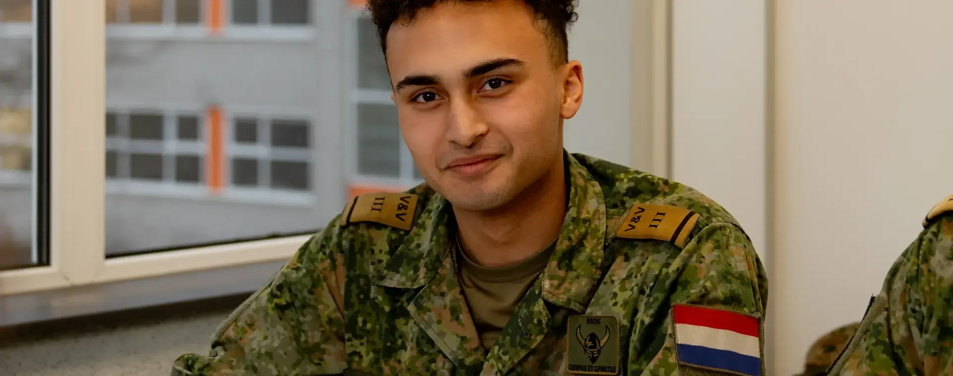 student in uniform